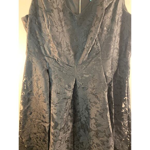 REBEL WILSON BY TORRID Women’s Black Jacquard Tank Skater Dress / Size: 18 - Picture 5 of 10